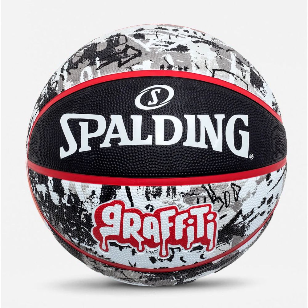 Bola De Basquete Spalding Graffiti - Preto-0